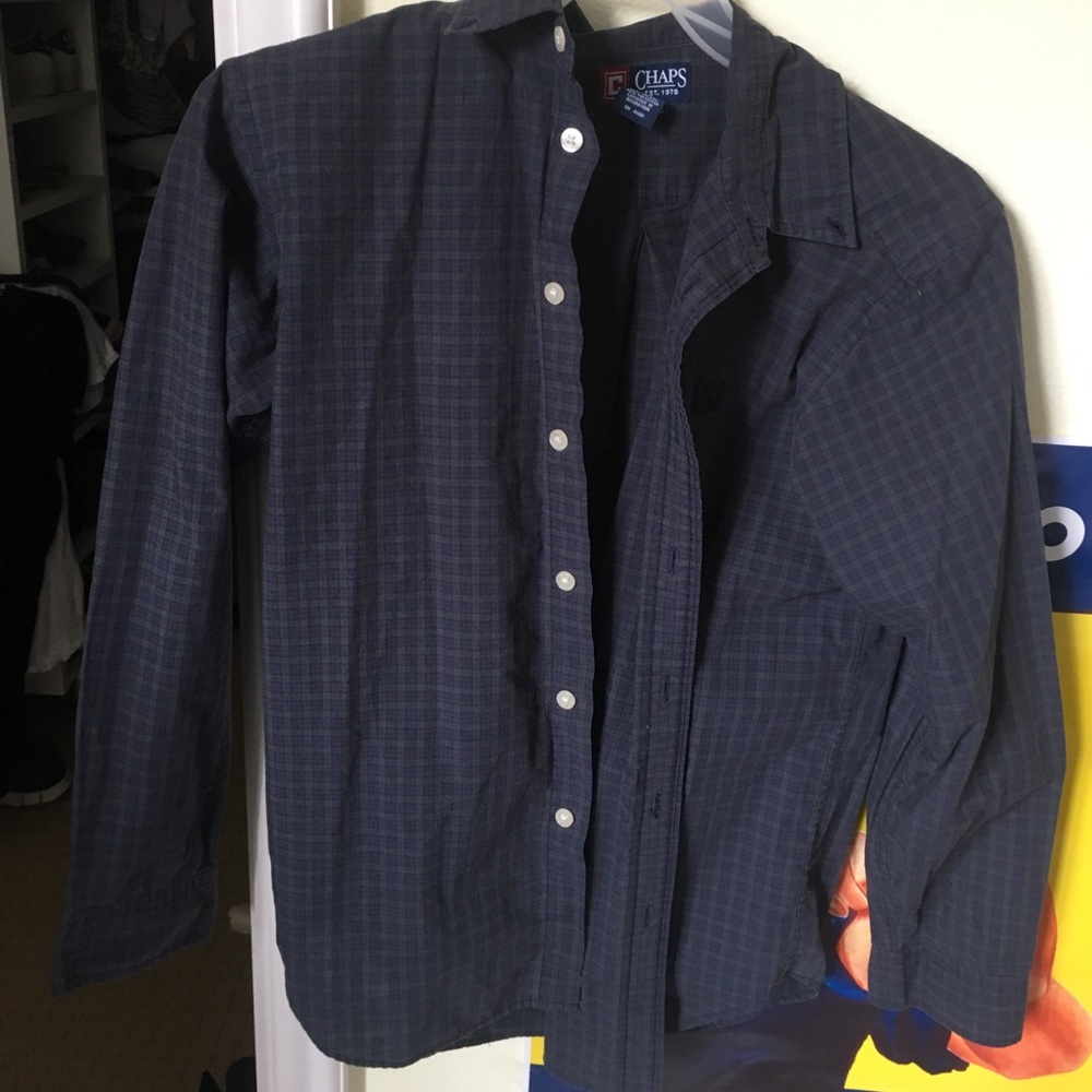 Plaid button up